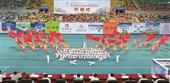 2014年柳州市第十三届体育运动会暨少数民族传统运动会开幕仪式在市李宁体育馆举行（覃科 摄）